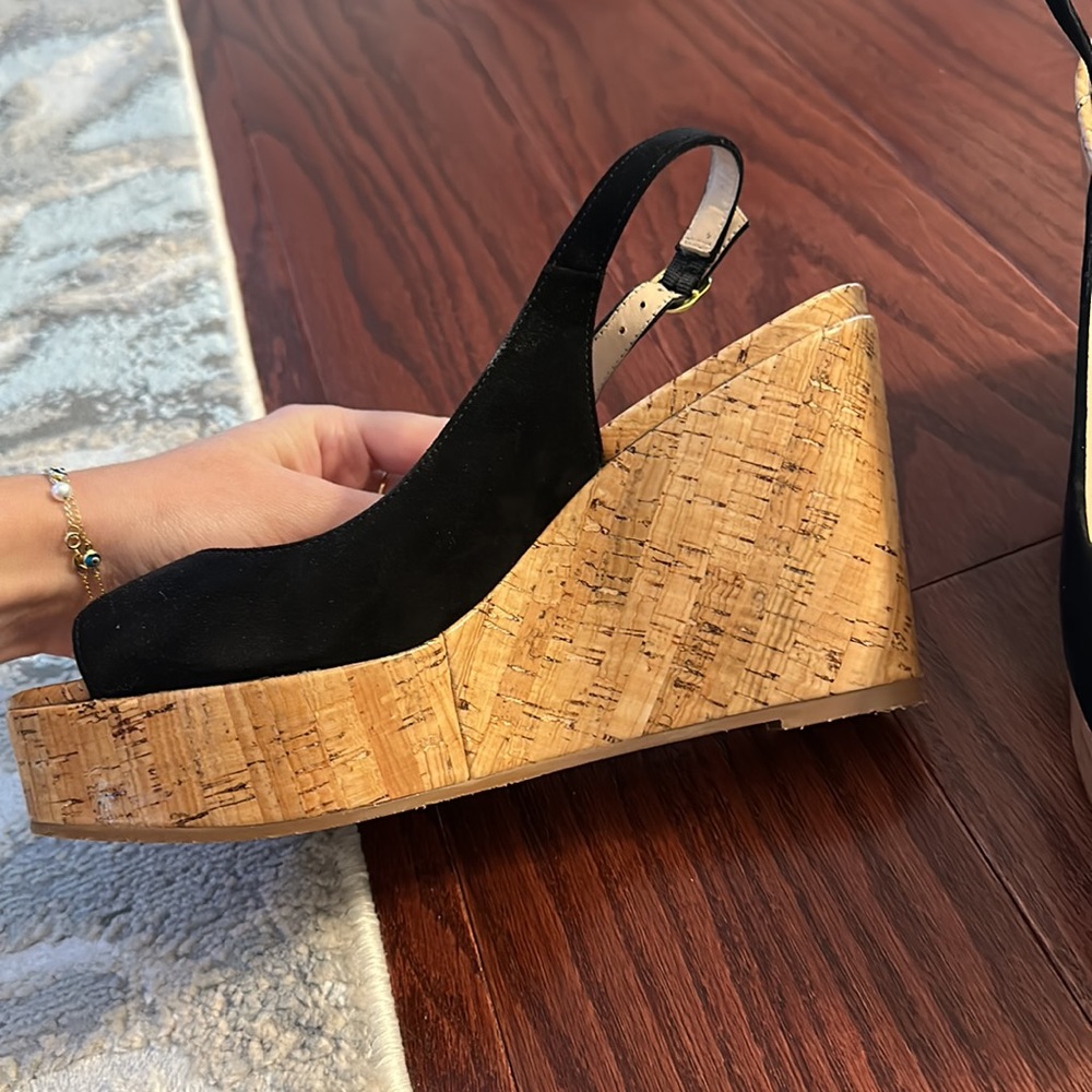 Stuart Weitzman Riviera Wedge Size 8 - image 3